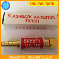 welding torch safety valve Flashback arrestor 588L 588R